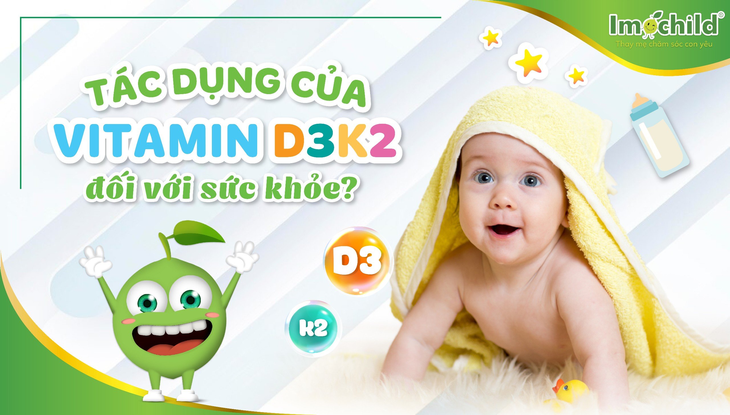 Vitamin D3K2 có tác dụng đối với sức khỏe?